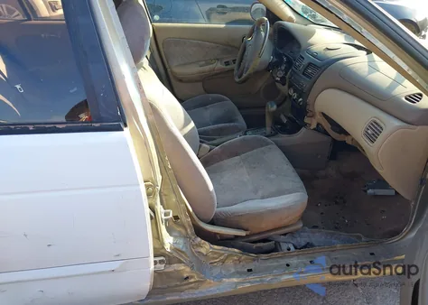 2002 Nissan Sentra Gxe z USA, uszkodzony, nr VIN 3N1CB51D52L598911